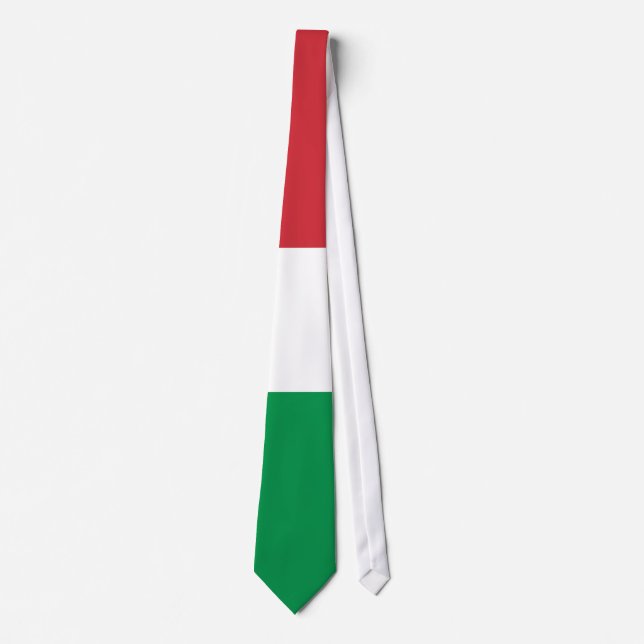 Italy Flag Tie (Front)