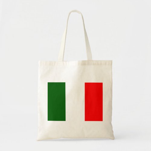 Italy Flag Tote Bag