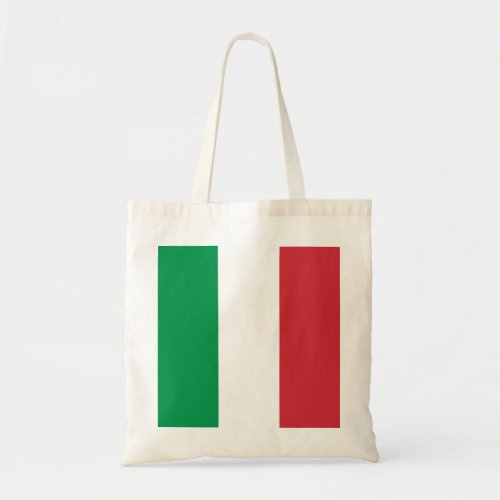Italy Flag Tote Bag