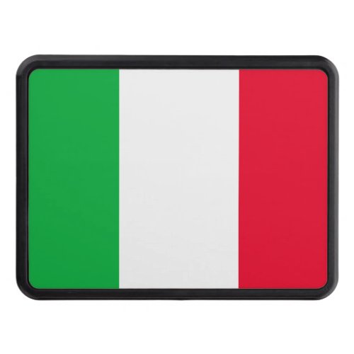 Italy Flag Tow Hitch Cover