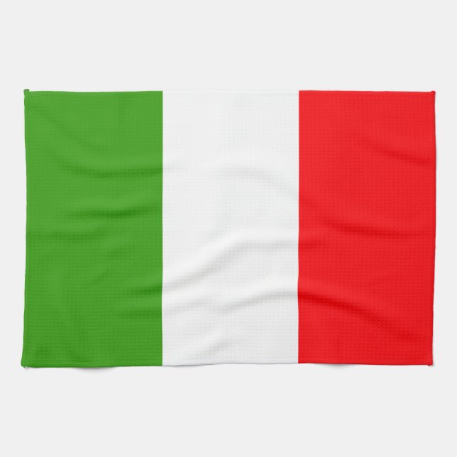 Italy Flag Towel (Horizontal)