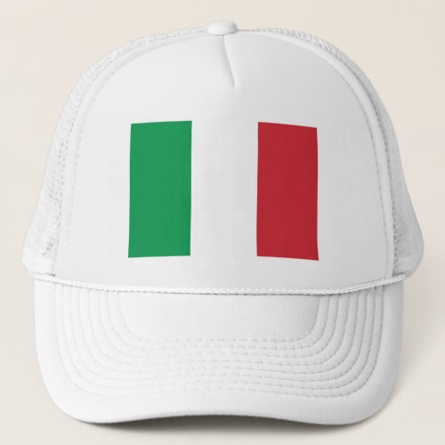Italy Flag Trucker Hat