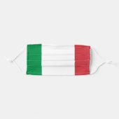 Italy Flag Unisex Italian Adult Cloth Face Mask (Front, Folded)