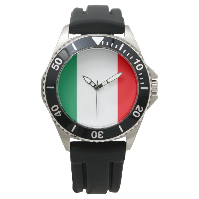 Italy Flag Watch (Front)