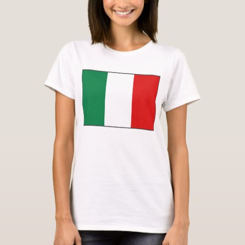 Italy Flag x Map T_Shirt