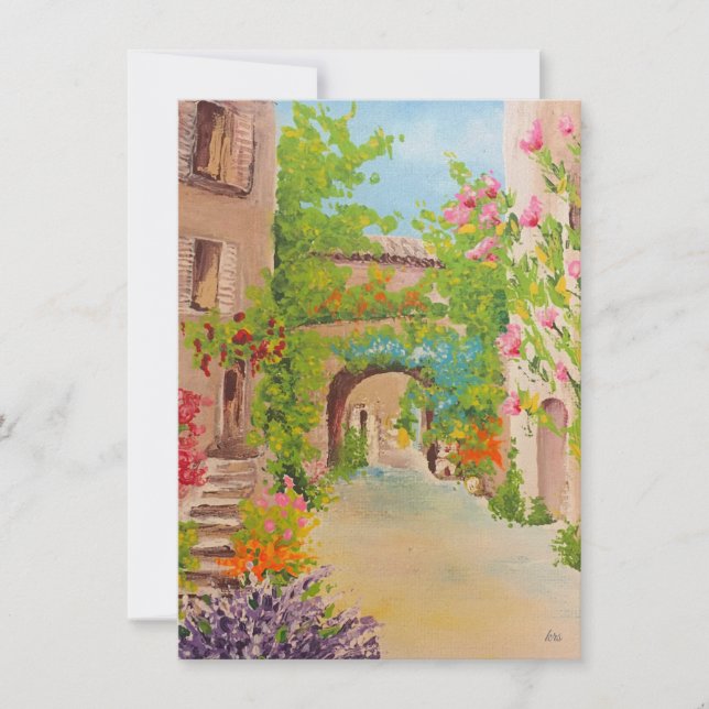 Italy Flat Card (Front)