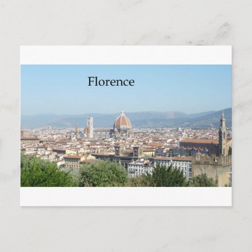 Italy Florence Duomo StK Postcard