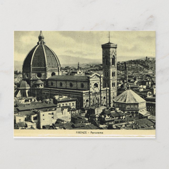 Italy, Florence, Firenze, 1908,Firenze, Duomo 1 Postcard (Front)