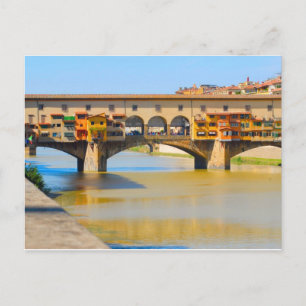 Italy, Florence, Ponte Vecchio Postcard