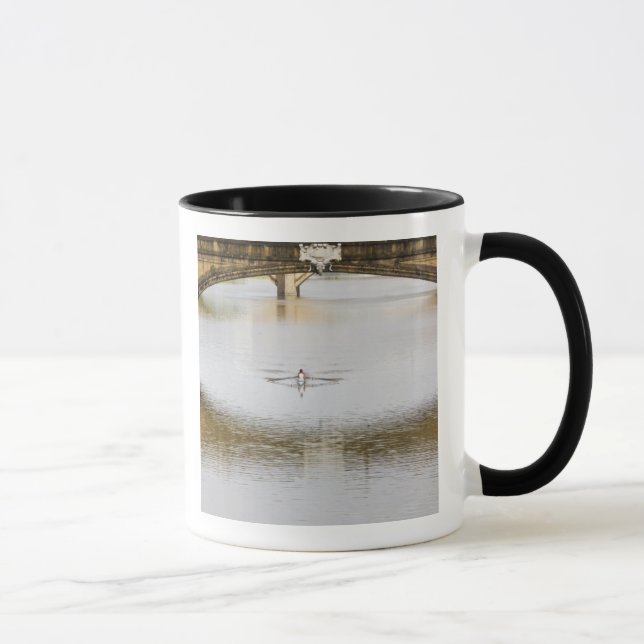 Italy, Florence, Rowing Sculls with Mug (Right)