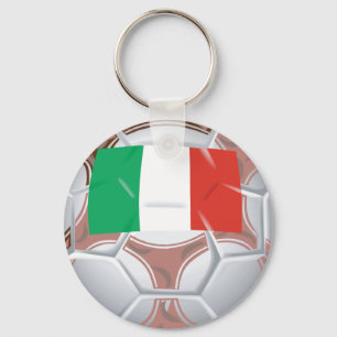 Italy Football Keychain