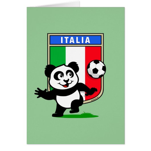 Italy Football Panda (Front)