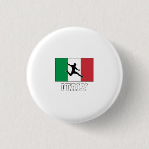 Italy Football Soccer National Team Button