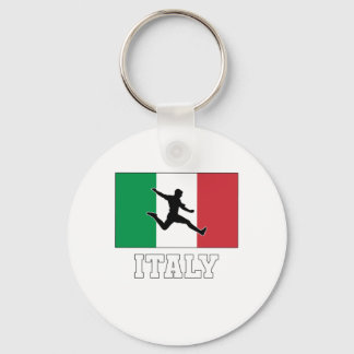 Italy Football Soccer National Team Keychain