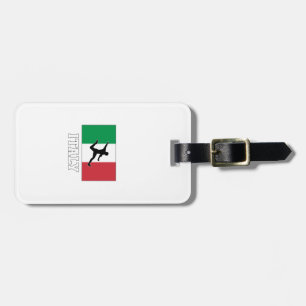 Italy Football Soccer National Team Luggage Tag