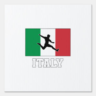 Italy Football Soccer National Team Sign