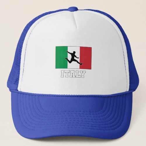 Italy Football Soccer National Team Trucker Hat