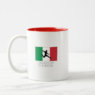 Italy Football Soccer National Team Two-Tone Coffee Mug