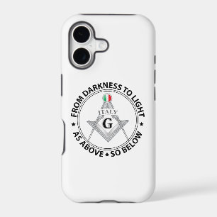 Italy freemasonry sign iPhone 17 case