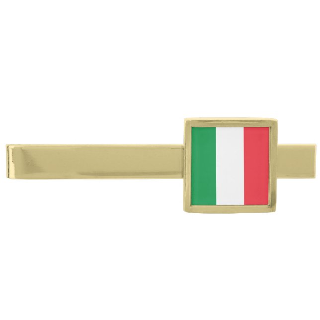 Italy Gold Finish Tie Bar (Front)