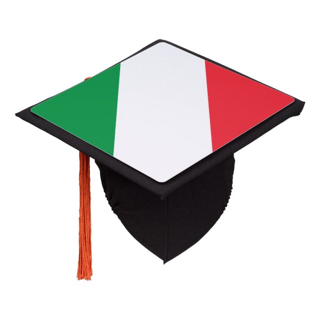 Italy Graduation Cap Topper (Angled)