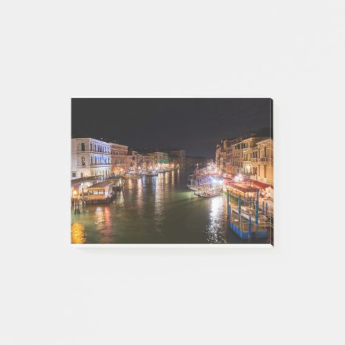 Italy _ Grand Canal Venice by Night Post_it Notes