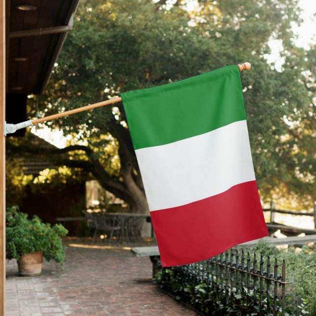 Italy House Flag (In SItu)