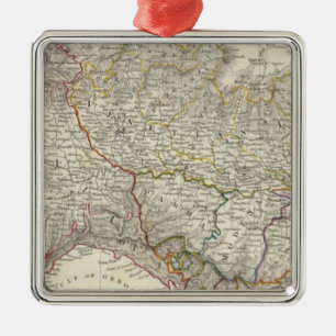 Italy I Metal Ornament