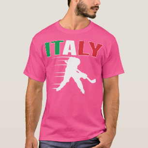 Italy Ice Hockey Fans Jersey Italian Hockey Team S T-Shirt