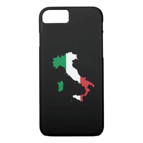 Italy in Flag Colors iPhone 87 Case