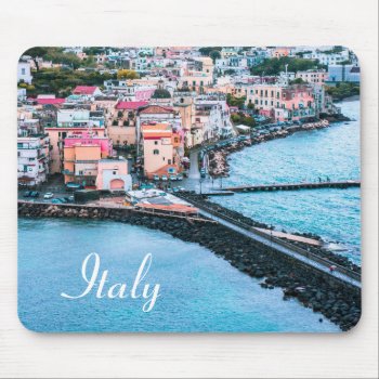 Italy Ischia Souvenir Photo Mouse Pad by stdjura at Zazzle