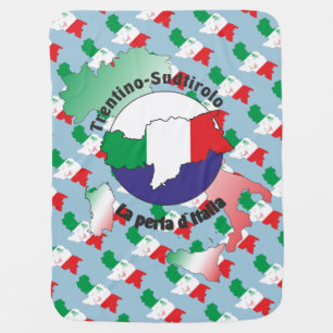 Italy - Italia baby Swaddle Blanket