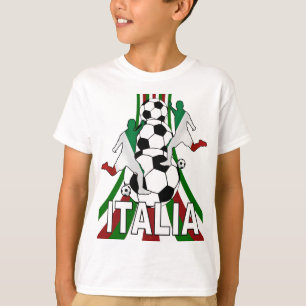 Italy italia,  football soccer aa T-Shirt
