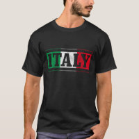 Italy Italia Italian Flag Pride T Shirt