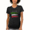 *~* ITALY ITALIA ITALIAN Simple Abstract Flag T-