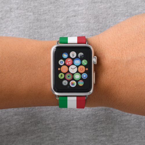 Italy _ Italian Flag Apple Watch Band