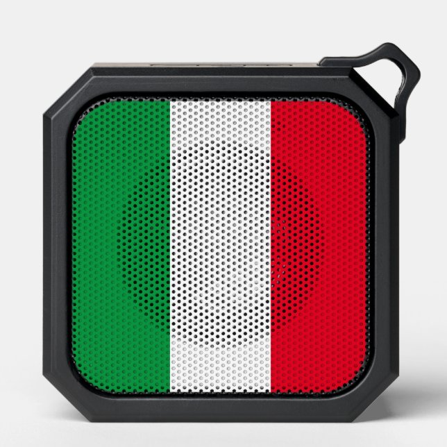 Italy Italian Flag Bluetooth Speaker (Front)