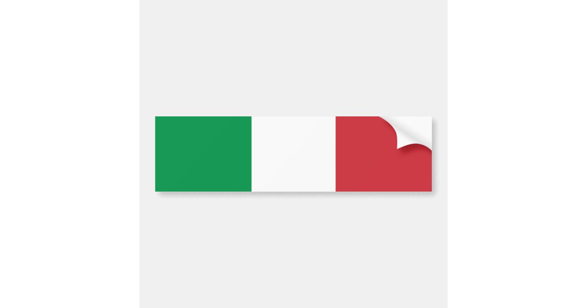 Sticker italian flag