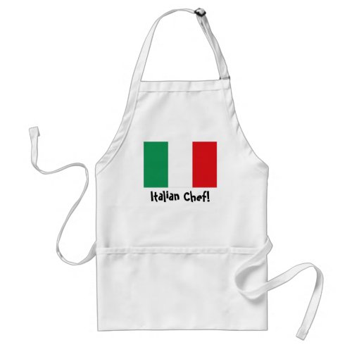 Italy Italian flag Chef apron
