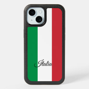 Italy & Italian Flag fashion, travel /sports iPhone 15 Case
