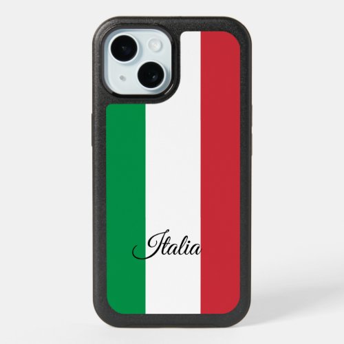 Italy  Italian Flag fashion travel sports iPhone 15 Case