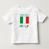 Italy Italian Flag Green Personalization