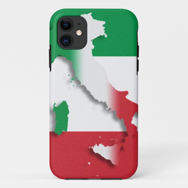 Italy Italian Flag iPhone 5 Case-Mate Barely There Case-Mate iPhone Case (Back)