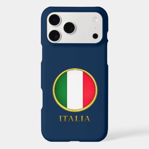 Italy - Italian Flag iPhone 17 Pro Max Case