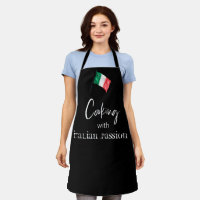 *~* Italy Italian Flag Italia  Cooking Apron