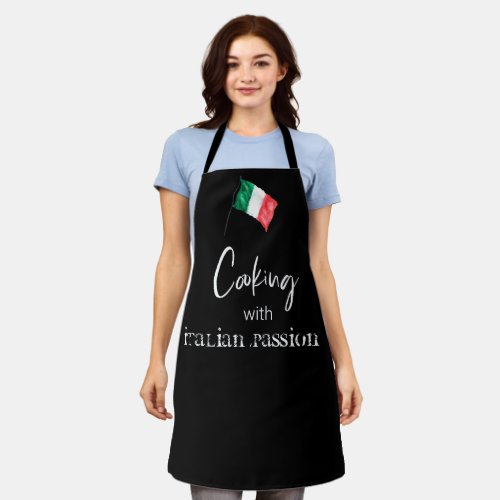  Italy Italian Flag Italia  Cooking Apron