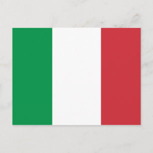Italy (Italian) Flag Postcard