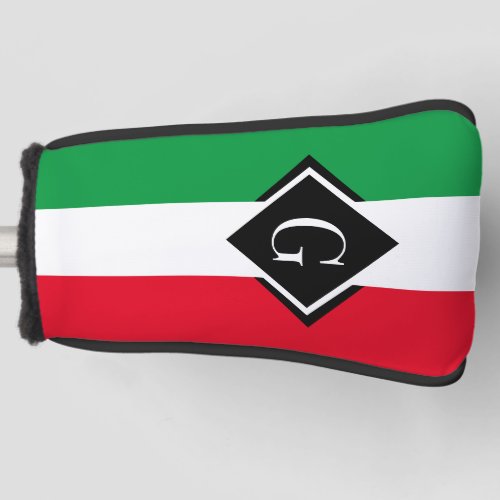 Italy Italian Flag Red White Green Italia Initial Golf Head Cover