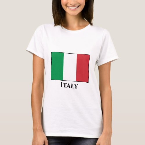 Italy Italian Flag T_Shirt