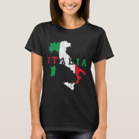 Italy Italian Map Flag Pride Gift Heritage Italia